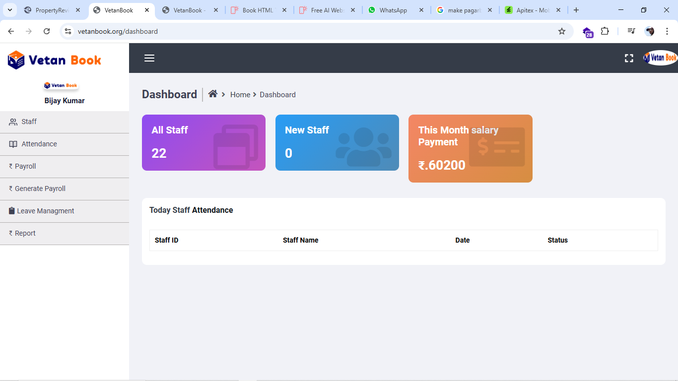 Dashboard